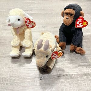 Vintage Y2K Ty Beanie Babies Lot